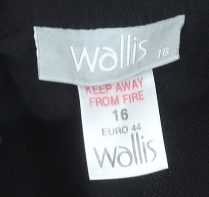 Womens UK Size 16 Wallis Wrap  Skirt