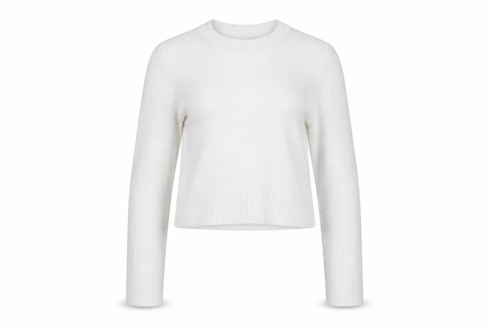 Womens UK Size S Zara White Pullover Jumper