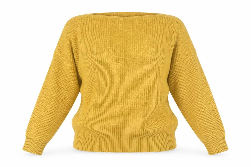Womens UK Size 6 Topshop Yellow Pullover Jumper