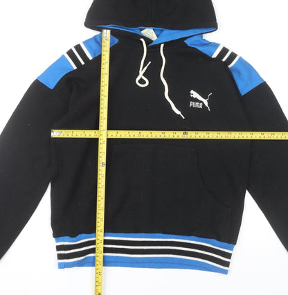 Unisex Adults UK Size S PUMA Black Pullover Hoodie