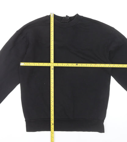 IVY PARK Womens Black XS Logo Pullover Sweatshirt Long Sleeve