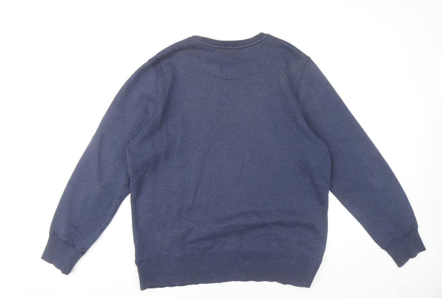 Mens UK Size L Nike Blue Pullover Sweatshirt