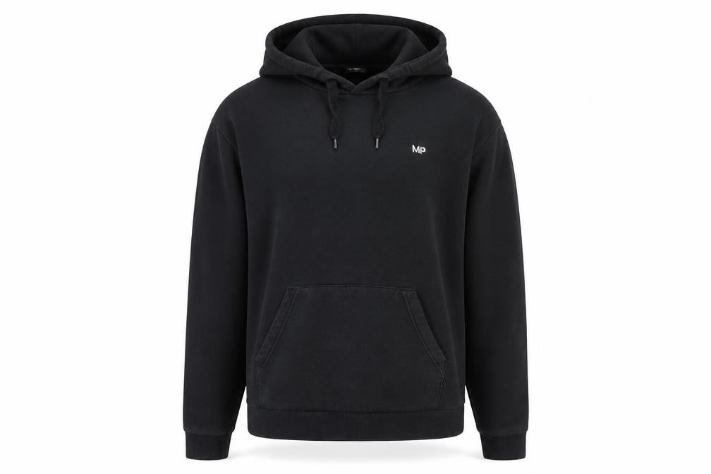 Mens UK Size XL MP Black Pullover Hoodie