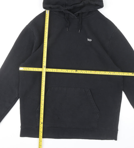 Mens UK Size XL MP Black Pullover Hoodie