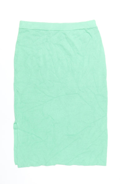 Marks and Spencer Women’s Green Midi Pencil Skirt Size L