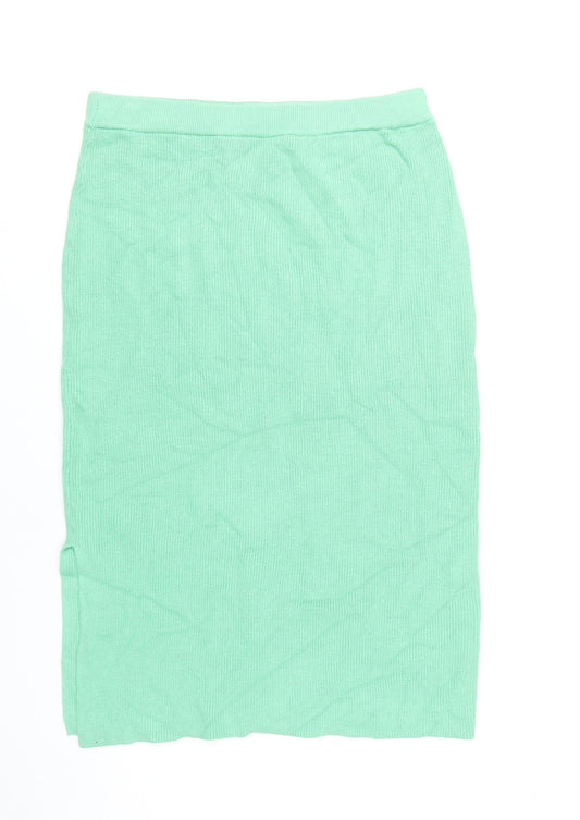 Marks and Spencer Women’s Green Midi Pencil Skirt Size L