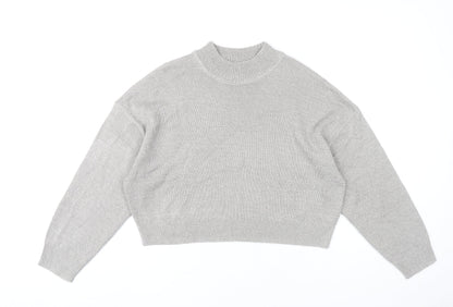 Womens UK Size 12 H&M Grey Pullover Jumper