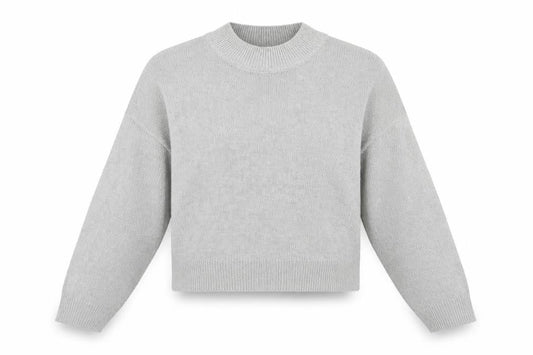 Womens UK Size 12 H&M Grey Pullover Jumper