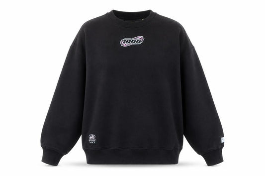 Minicream Women’s Black XS Pullover Sweatshirt Anime Graphic