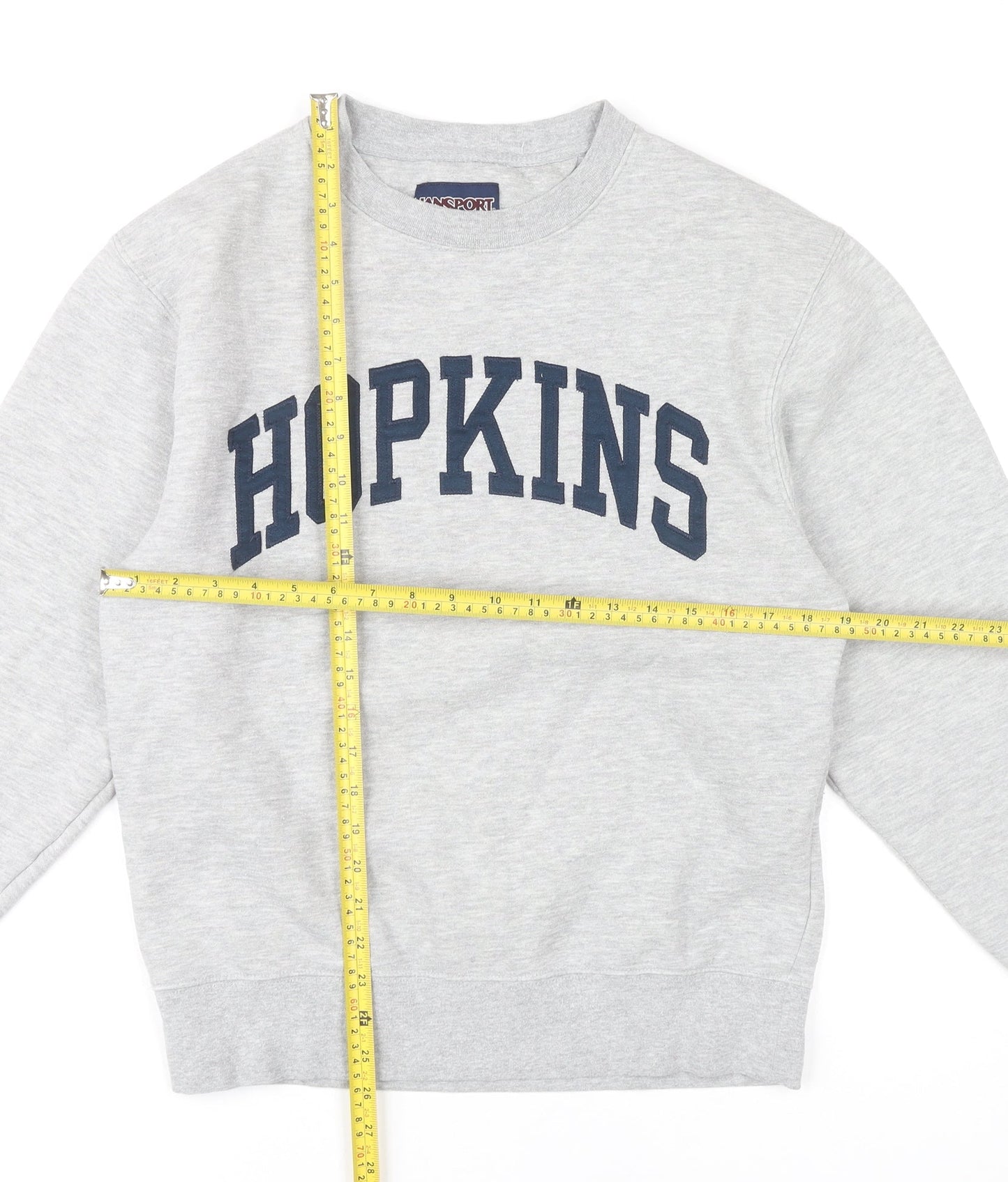 Mens UK Size S JanSport Grey Pullover Sweatshirt