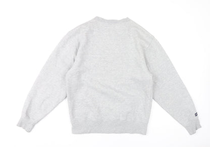 Mens UK Size S JanSport Grey Pullover Sweatshirt