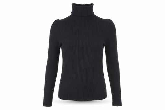 Womens UK Size 6 New Look Black Basic Blouse