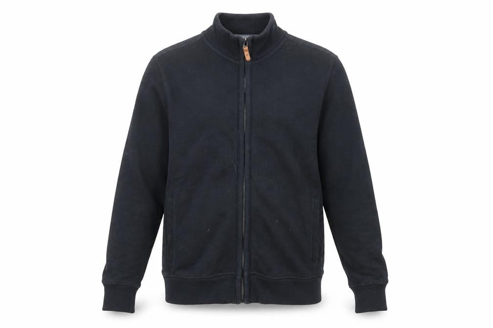 Mens UK Size S NEXT Black Full Zip Jumper