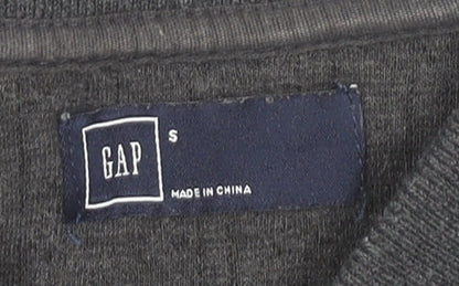 Womens UK Size S Gap Grey Bomber Jacket