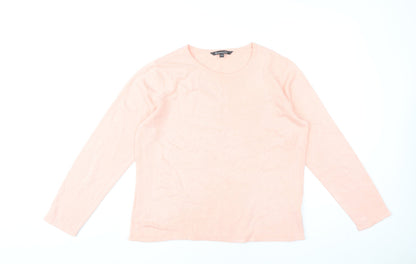 Womens UK Size 16 Bonmarché Pink Pullover Jumper