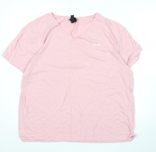 Womens UK Size L Bench Pink  T-Shirt