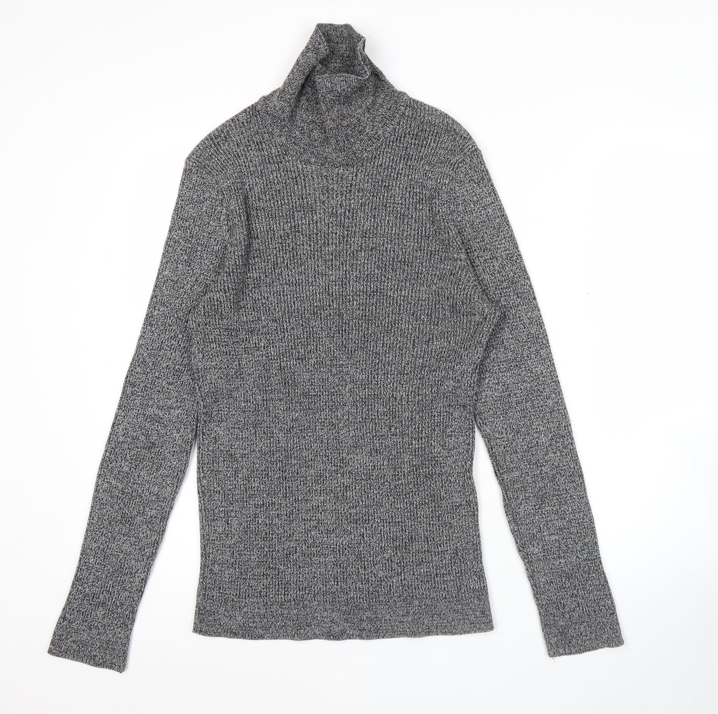 Womens UK Size 12 New Look Grey Pullover Jumper