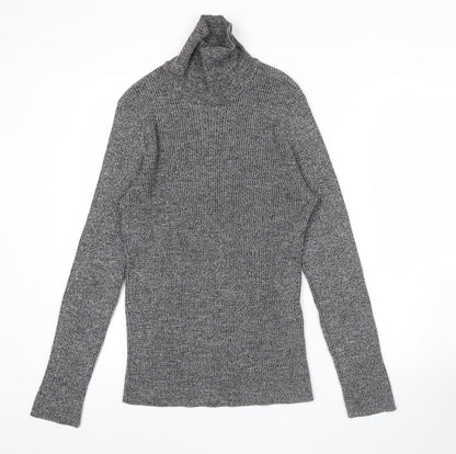 Womens UK Size 12 New Look Grey Pullover Jumper