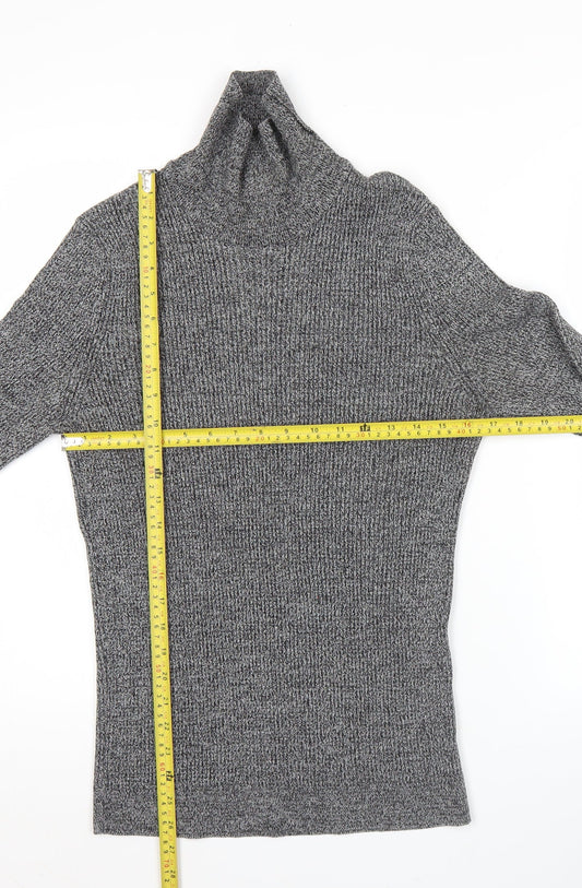 Womens UK Size 12 New Look Grey Pullover Jumper