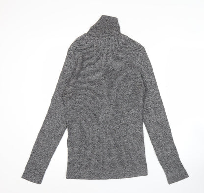 Womens UK Size 12 New Look Grey Pullover Jumper