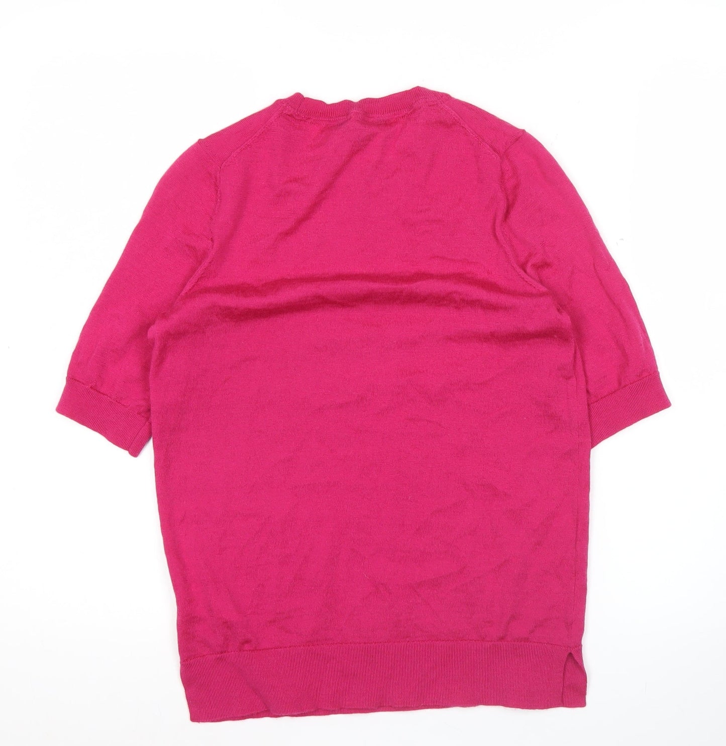 Womens UK Size 10 Crew Clothing Company Pink Pullover Jumper
