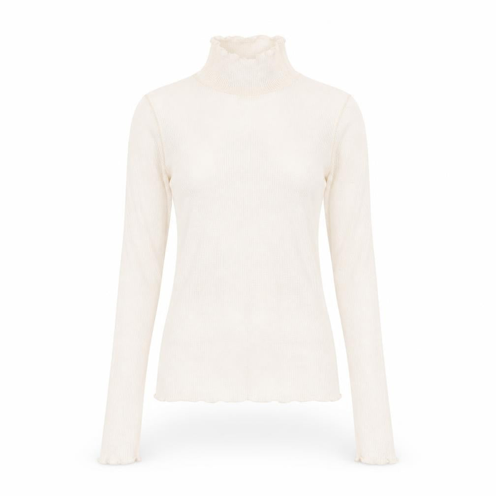 Womens UK Size S Zara Ivory Basic Blouse