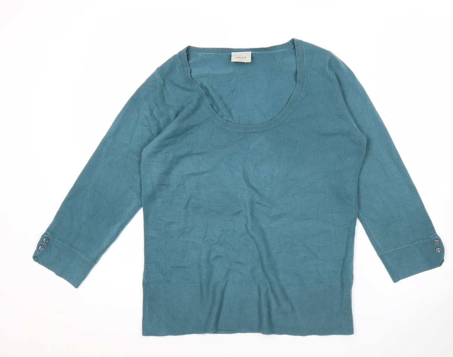 Womens UK Size 12 NEXT Blue Pullover Jumper