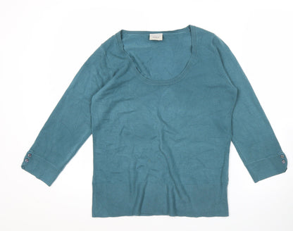 Womens UK Size 12 NEXT Blue Pullover Jumper