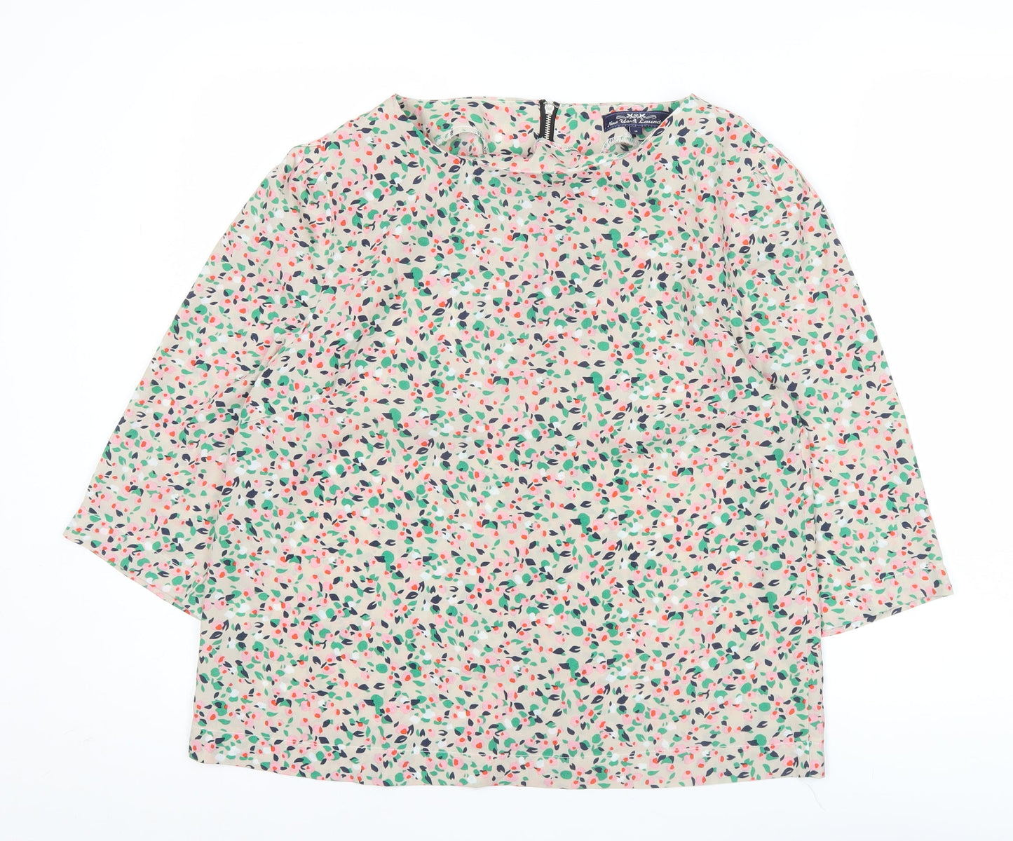 Womens UK Size 14 New York Laundry Multicoloured Basic Blouse