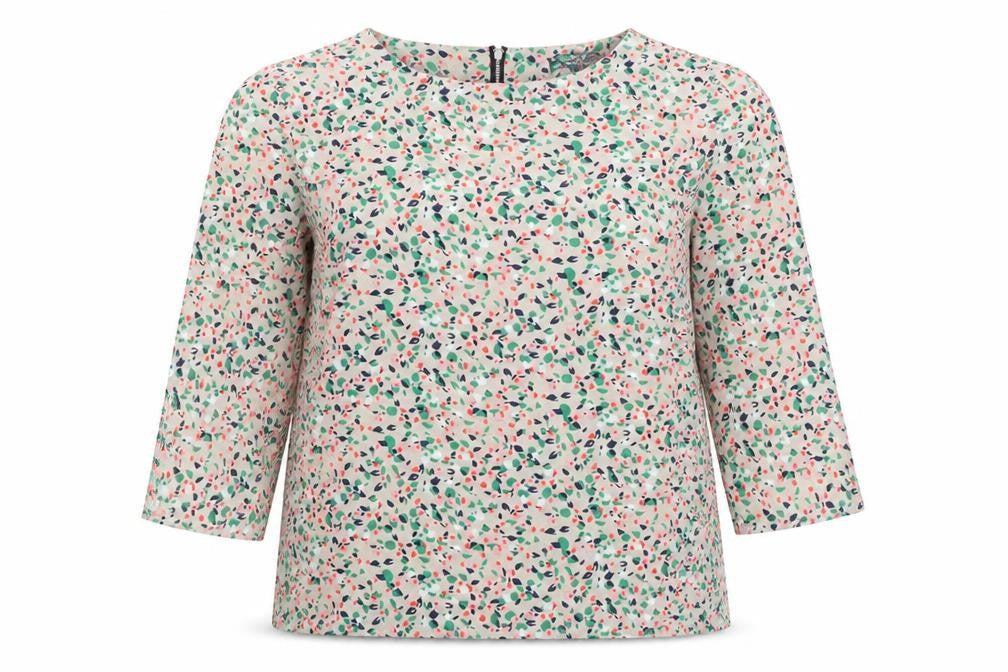 Womens UK Size 14 New York Laundry Multicoloured Basic Blouse