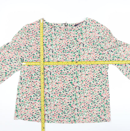 Womens UK Size 14 New York Laundry Multicoloured Basic Blouse