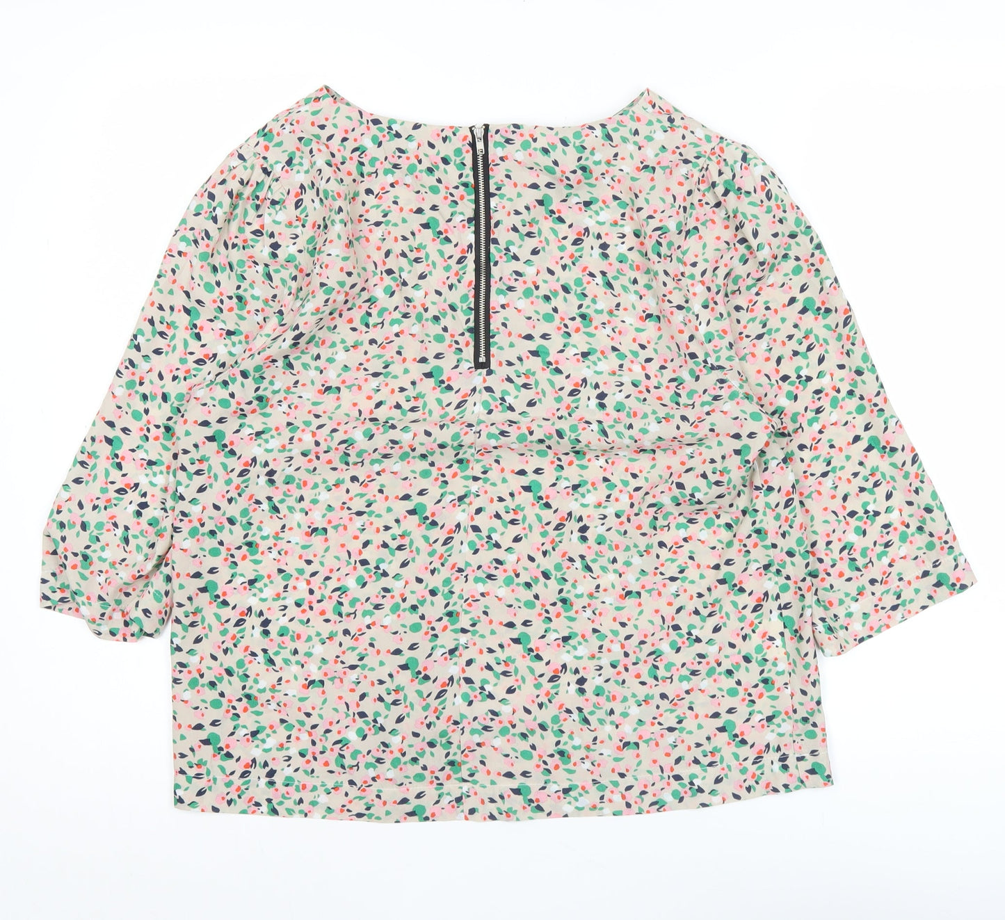Womens UK Size 14 New York Laundry Multicoloured Basic Blouse