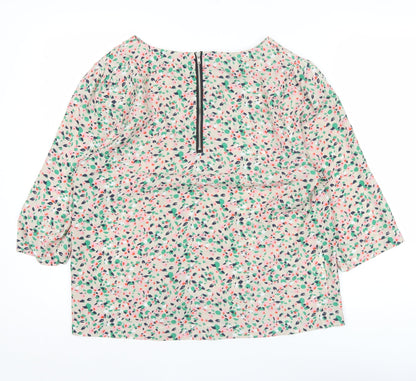 Womens UK Size 14 New York Laundry Multicoloured Basic Blouse