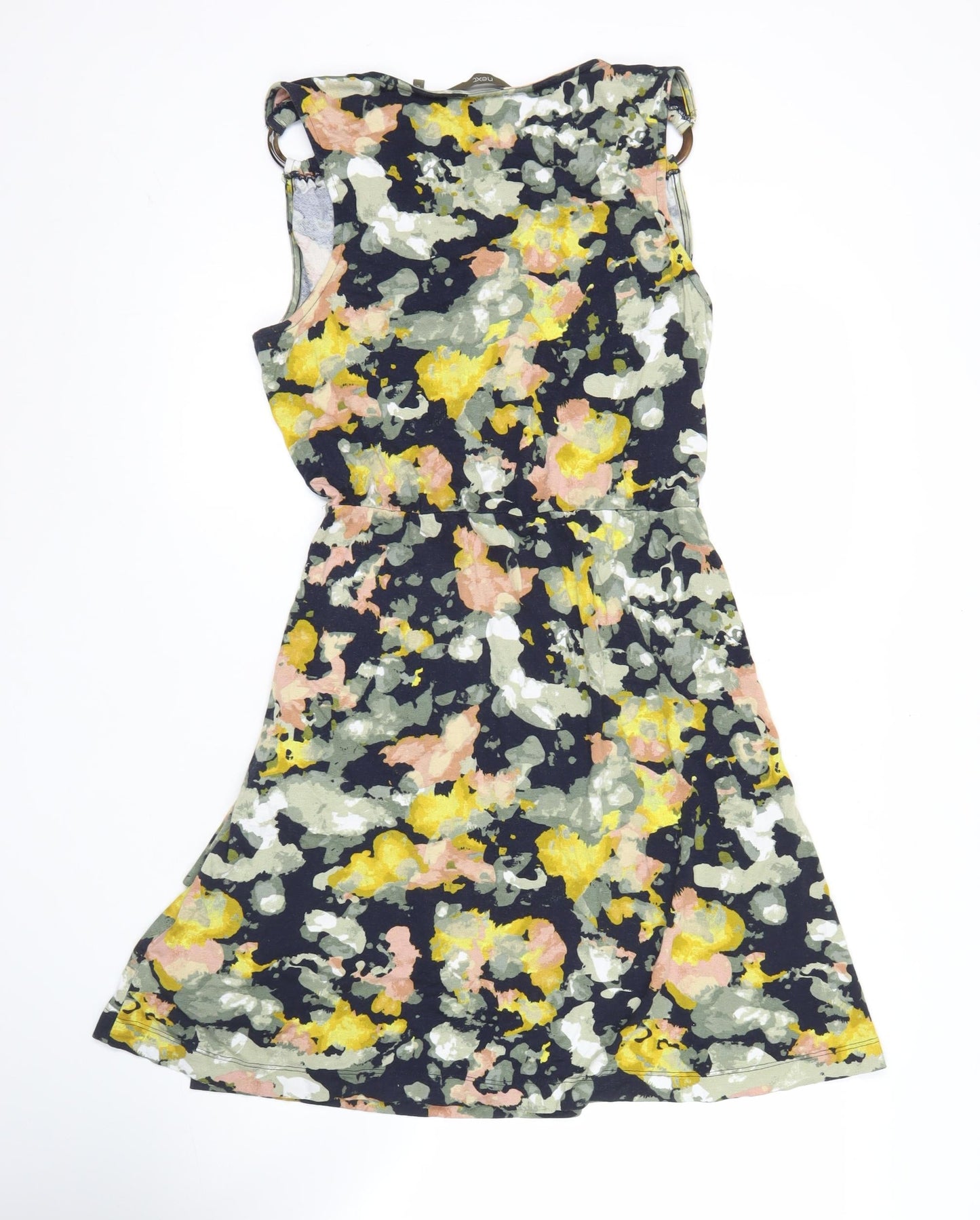Next Women’s Multicoloured Size 12 Floral Wrap Knee Length Dress