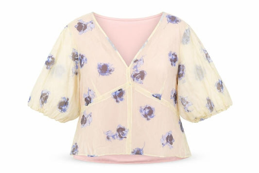 Womens UK Size 16 Marks and Spencer Pink Wrap Blouse