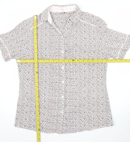 Womens UK Size 12 Double TWO Multicoloured Classic Button-Up