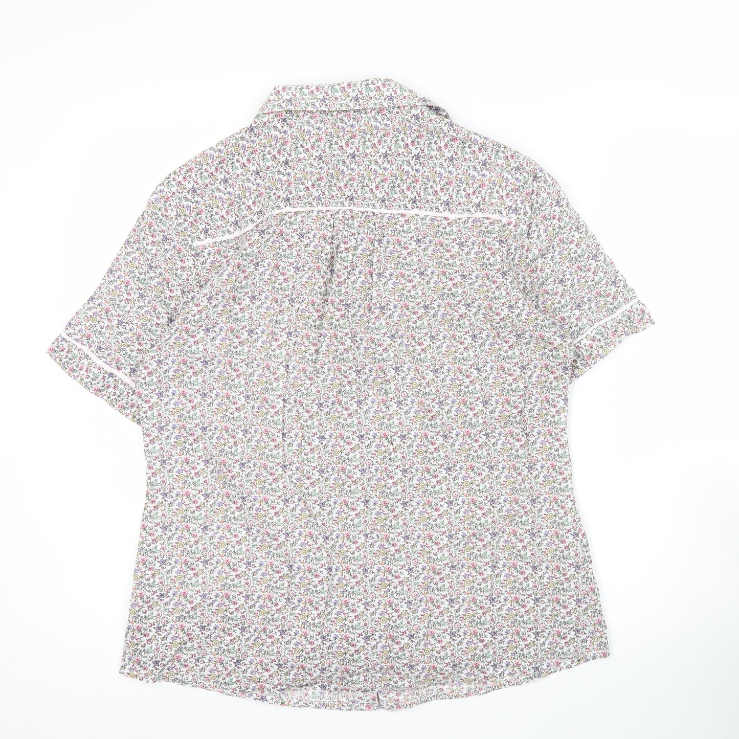 Womens UK Size 12 Double TWO Multicoloured Classic Button-Up