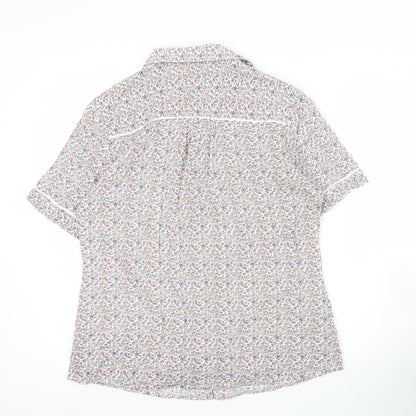 Womens UK Size 12 Double TWO Multicoloured Classic Button-Up