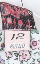 Womens UK Size 12 Double TWO Multicoloured Classic Button-Up