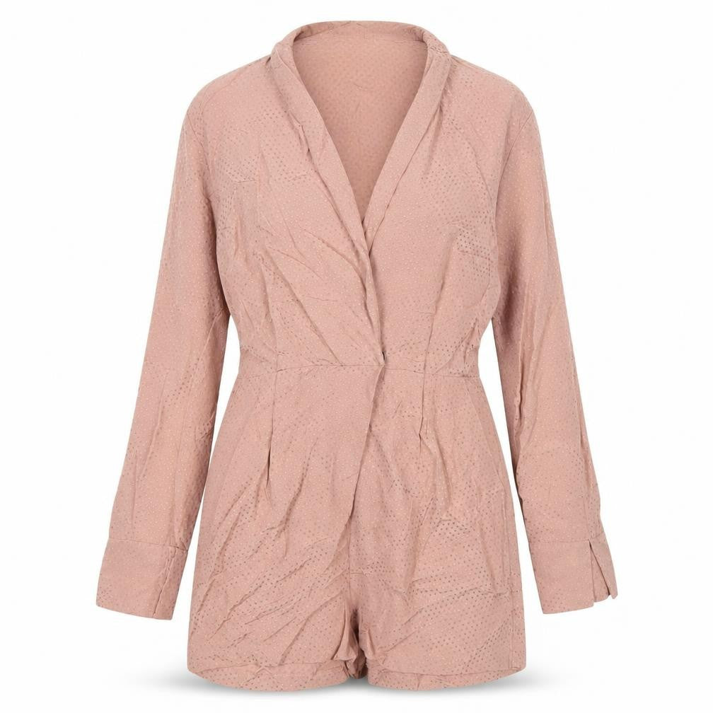 Womens UK Size 10 Topshop One-Piece Pink Playsuit