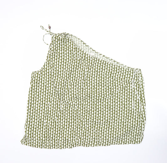 Womens UK Size 22 Marks and Spencer Green Camisole Blouse