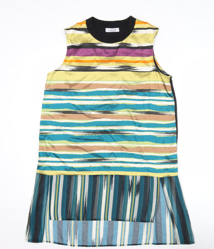 Womens UK Size 12 Marks and Spencer Multicoloured Tunic Blouse