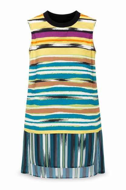 Womens UK Size 12 Marks and Spencer Multicoloured Tunic Blouse