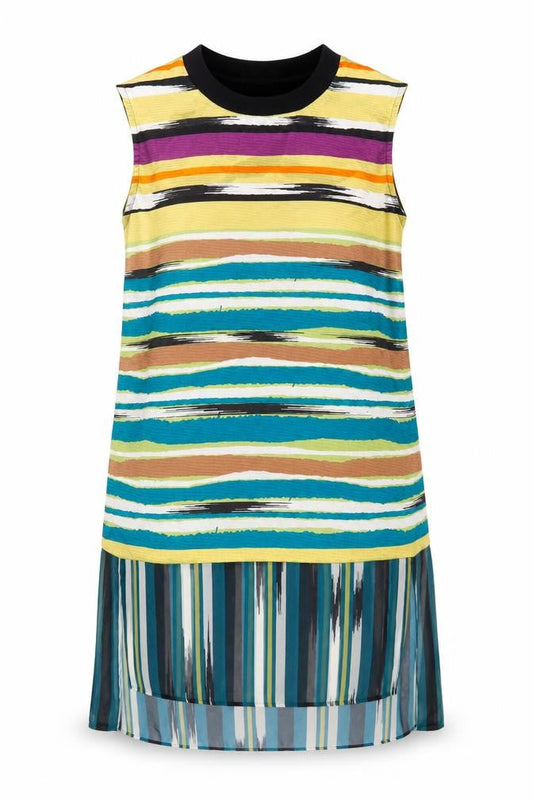 Womens UK Size 12 Marks and Spencer Multicoloured Tunic Blouse