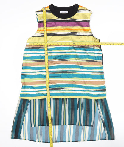 Womens UK Size 12 Marks and Spencer Multicoloured Tunic Blouse