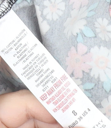 Dorothy Perkins Women’s Multicoloured Floral Fit & Flare Dress Size 8