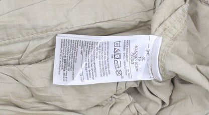 GAP Men's Beige Jogger Trousers XL 40in Cotton Casual Pants