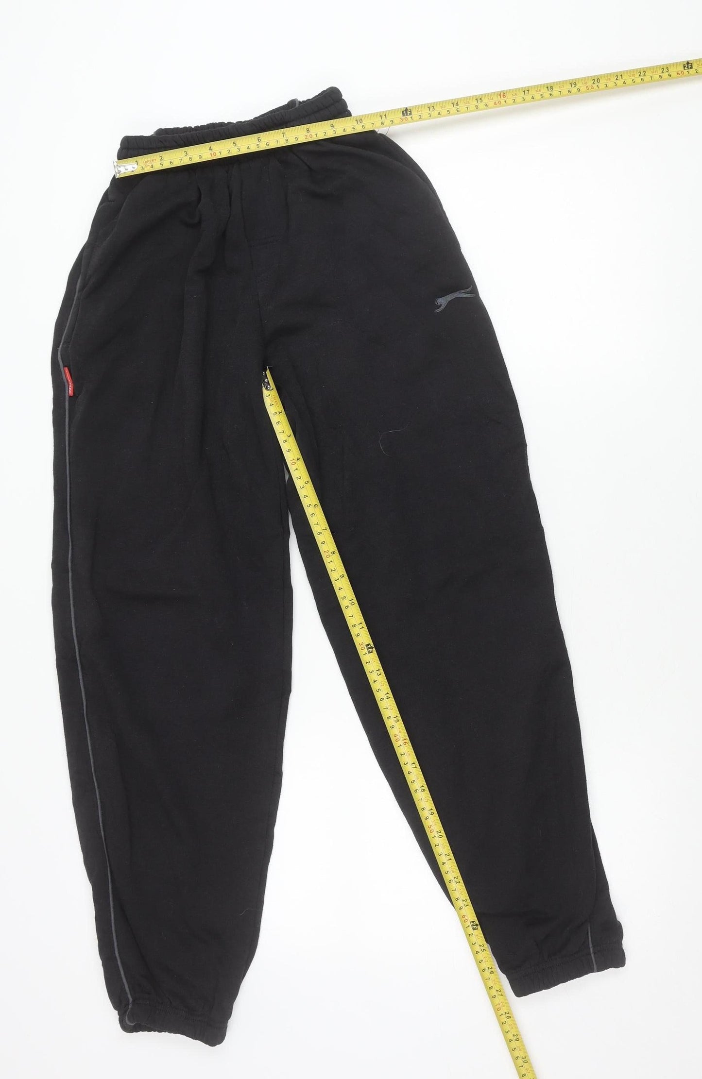 Slazenger Boys Black XS Jogger Sweatpants Activewear Trousers