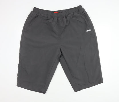 Slazenger Men’s Grey 3XL Jogger Trousers Lightweight Sportswear