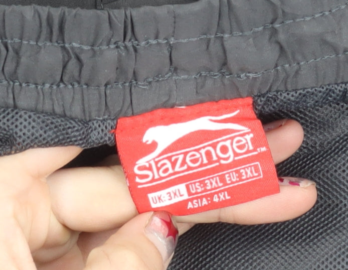 Slazenger Men’s Grey 3XL Jogger Trousers Lightweight Sportswear